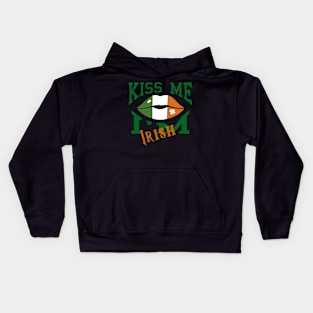 Kiss Me, I'm Irish Kids Hoodie